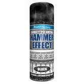 Paint Factory Hammered Black Spray Paint 400ml Spray Paint